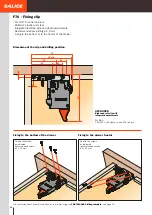 Предварительный просмотр 2 страницы SALICE F70 Clips Installation Instructions