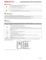 Salicru ControlVIT CV10 series Quick Start Manual preview