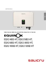 Предварительный просмотр 55 страницы Salicru EQUINOX EQX2 4002-HT User Manual