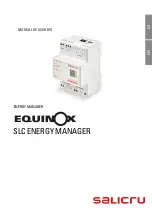 Предварительный просмотр 1 страницы Salicru Equinox SLC User Manual