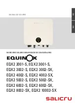 Preview for 1 page of Salicru EQUINOX2 3001-S User Manual