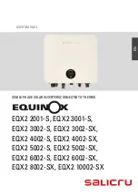 Предварительный просмотр 41 страницы Salicru EQUINOX2 3001-S User Manual