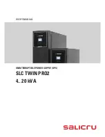 Salicru SLC TWIN PRO2 User Manual preview