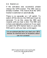 Preview for 6 page of Salind GPS-TRACKER 06 Manual