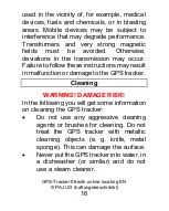 Preview for 16 page of Salind GPS-TRACKER 06 Manual