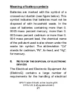 Preview for 21 page of Salind GPS-TRACKER 06 Manual