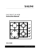 Salini SCG-6182B Instruction Manual предпросмотр