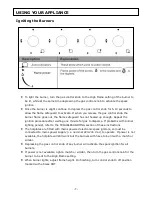 Предварительный просмотр 8 страницы Salini SCG-6182B Instruction Manual