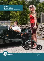 SALJOL Carbon Rollator CR 54 User Manual preview