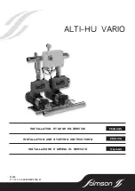 salmson ALTI-HU VARIO Series Installation And Starting Instructions preview