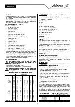 Preview for 14 page of salmson IMMERSON D400 Installation And Starting Instructions