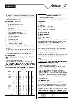 Preview for 17 page of salmson IMMERSON D400 Installation And Starting Instructions