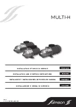 salmson MULTI-H 16 Series Installation And Starting Instructions preview