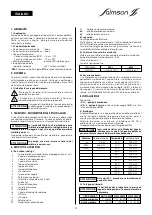 Предварительный просмотр 21 страницы salmson MULTI-HE Series Installation And Starting Instructions