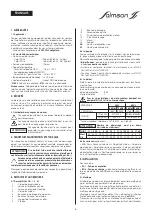 Preview for 6 page of salmson MULTI-V 36 Installation And Starting Instructions