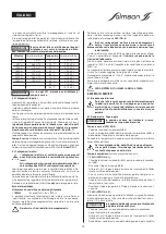 Предварительный просмотр 19 страницы salmson MULTI-V 36 Installation And Starting Instructions