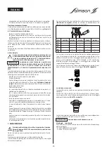 Предварительный просмотр 20 страницы salmson MULTI-V 36 Installation And Starting Instructions