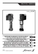 salmson MULTI-VE Installation And Starting Instructions предпросмотр