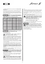 Предварительный просмотр 21 страницы salmson MULTI-VE Installation And Starting Instructions