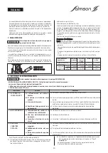 Предварительный просмотр 30 страницы salmson MULTI-VE Installation And Starting Instructions