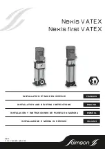 salmson Nexis first V ATEX Installation And Starting Instructions предпросмотр