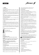 Предварительный просмотр 8 страницы salmson PRIMA WASTE Installation And Starting Instructions