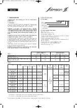 Preview for 17 page of salmson Sanitson Premium 2-204-0,5T4 Installation And Starting Instructions