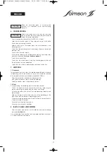 Preview for 21 page of salmson Sanitson Premium 2-204-0,5T4 Installation And Starting Instructions