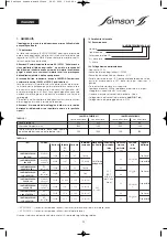 Preview for 22 page of salmson Sanitson Premium 2-204-0,5T4 Installation And Starting Instructions