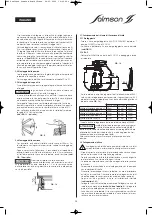 Preview for 25 page of salmson Sanitson Premium 2-204-0,5T4 Installation And Starting Instructions