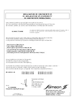 Preview for 2 page of salmson SIRIUX O home 60-25/180 Installation And Starting Instructions