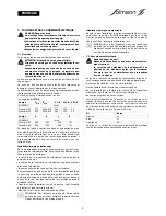 Preview for 8 page of salmson SUBSON Premium 20 MFP Installation And Operating Instructions Manual