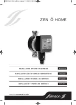 Preview for 1 page of salmson ZEN O HOME Installation And Starting Instructions