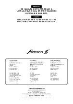 Preview for 12 page of salmson ZOOM Installation And Operating Instructions Manual