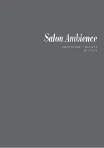 Preview for 1 page of Salon Ambience Advantage + WU/055 Manual