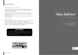 Preview for 22 page of Salon Ambience Advantage + WU/055 Manual