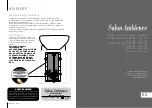 Preview for 22 page of Salon Ambience Luxury double WU 120 Installation And Maintenance Manual