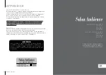 Preview for 8 page of Salon Ambience SENSATION + WU/090 Manual