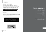 Preview for 26 page of Salon Ambience SENSATION + WU/090 Manual