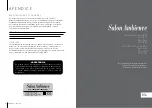 Preview for 32 page of Salon Ambience SENSATION + WU/090 Manual