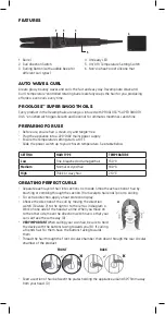 Preview for 2 page of Salon British REVAMP Professional CL-1500 User Manual