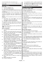 Предварительный просмотр 121 страницы Salora 10126781 Operating Instructions Manual