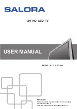 Salora 20LED1600 User Manual preview