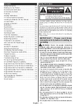 Preview for 3 page of Salora 22FSB5002 Operating Instructions Manual