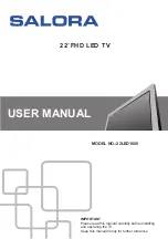 Salora 22LED1600 User Manual preview