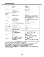 Preview for 52 page of Salora 22LED2015TDW User Manual