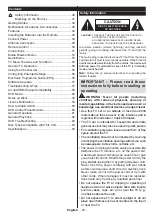 Предварительный просмотр 47 страницы Salora 24HDB5005 Operating Instructions Manual