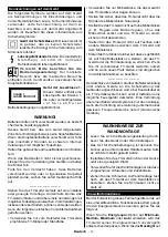 Предварительный просмотр 34 страницы Salora 24HDW6515 Operating Instructions Manual