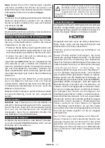 Предварительный просмотр 39 страницы Salora 24HSW6512 Operating Instructions Manual