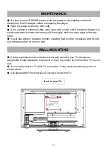 Предварительный просмотр 81 страницы Salora 24LED2605D Instruction Manual